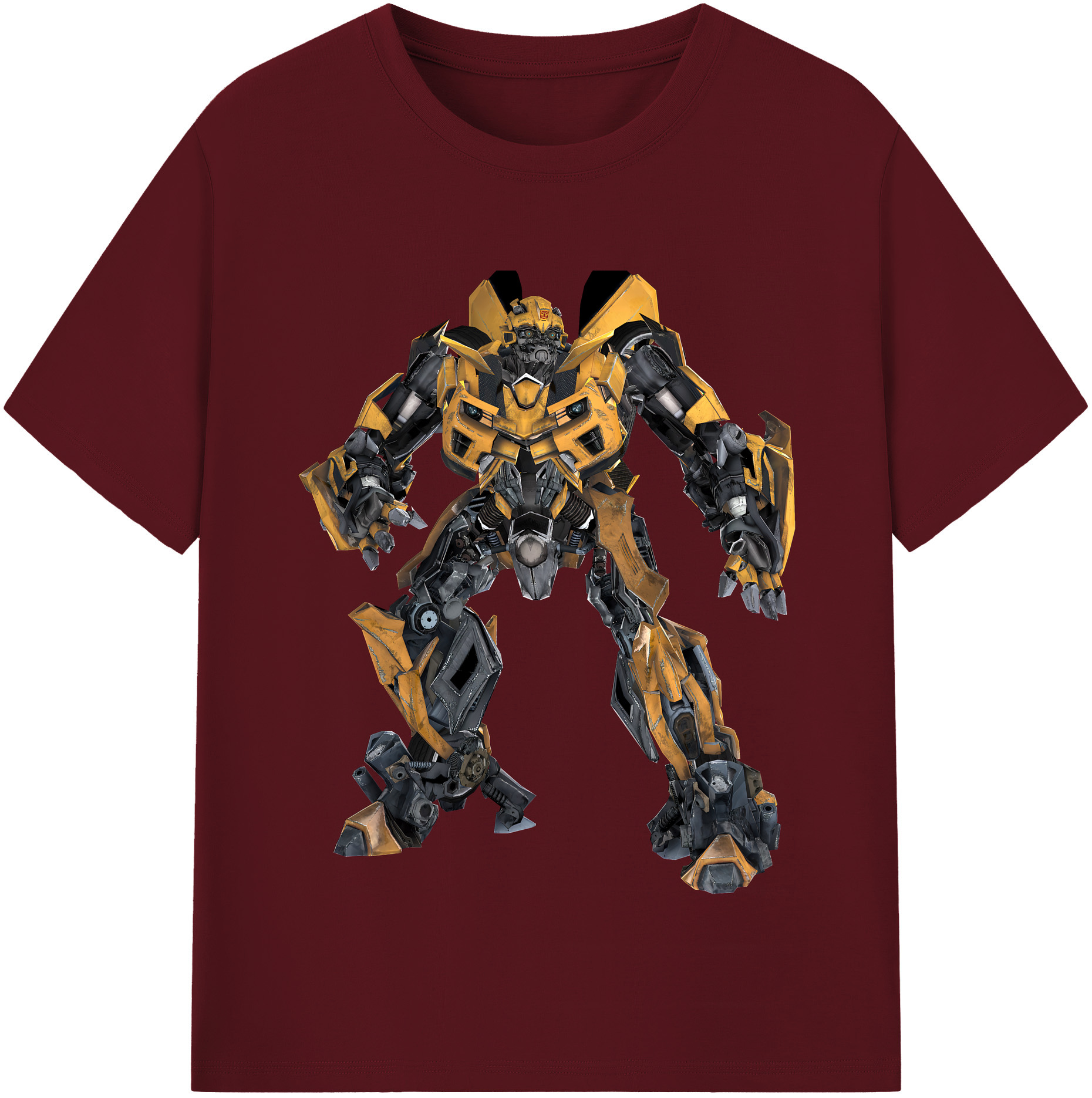 （画像用） Transformers トランスフォーマー 綿100％半袖Tシャツ（フロントプリント）